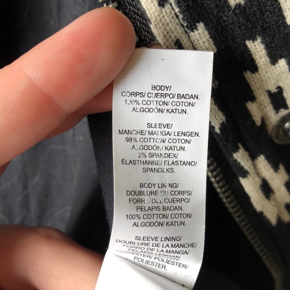 Lucky Brand Geometric Pattern Jacket - Picture 5 of 8